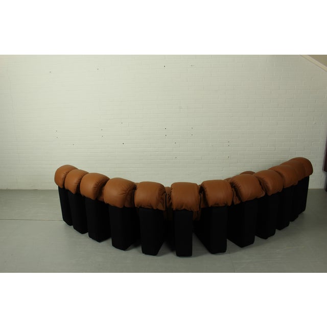 DS-600 Non Stop Sofa DS-600 by Eleonore Peduzzi Riva for de Sede, Switzerland, 1970s For Sale - Image 15 of 16