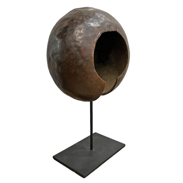 Pair of 20th Century Mbole Currency Pieces on Custom Mounts For Sale - Image 4 of 12