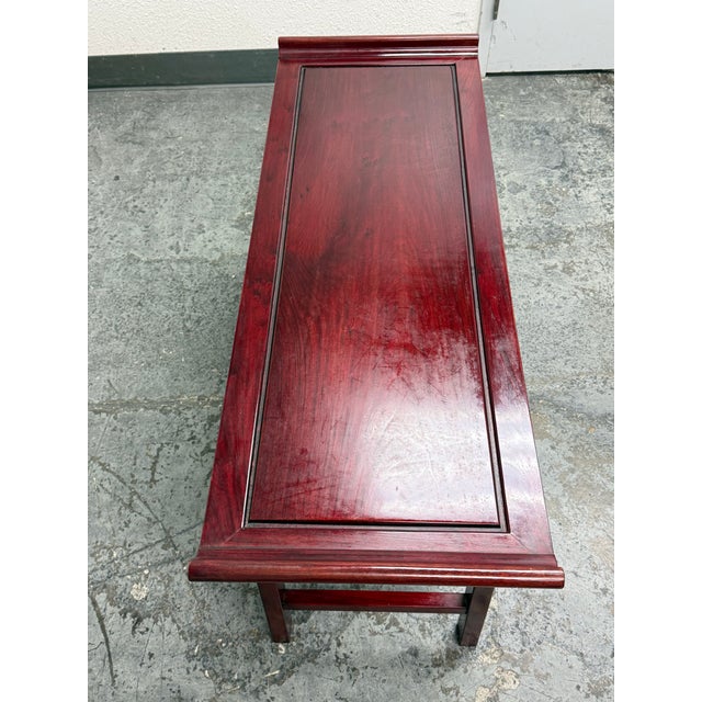Early 20th Century Antique Rosewood Altar Table For Sale - Image 5 of 12