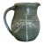Pottery Pitcher With Dragonfly Glaze, Signed & Dated by Artist, Circa 1990s For Sale
