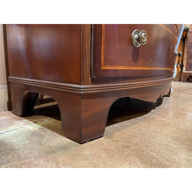 Wood Lexington Palmer Home Collection Mahogany Bachelor Chest For Sale - Image 7 of 8