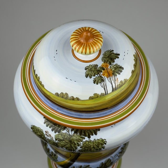 Vintage Vase with Lid by Lorenzo Di Stefano, Italy, 1990s For Sale - Image 17 of 18