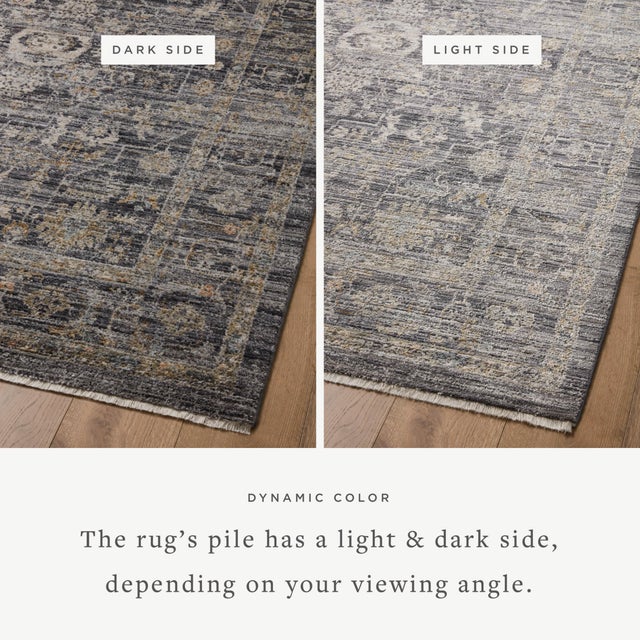 Jean Stoffer x Loloi Katherine Midnight/ Tobacco 9'-6" x 13'-1" Area Rug For Sale - Image 10 of 10