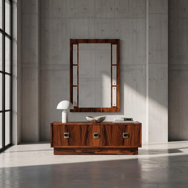 Danish Cabinetmaker Entrance Set, Denmark, 1960s, Set of 2 For Sale - Image 15 of 15