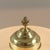 Metal Art Nouveau French Brass Ladies Table Lamp with Etched Glass Shade, 1910s For Sale - Image 7 of 10