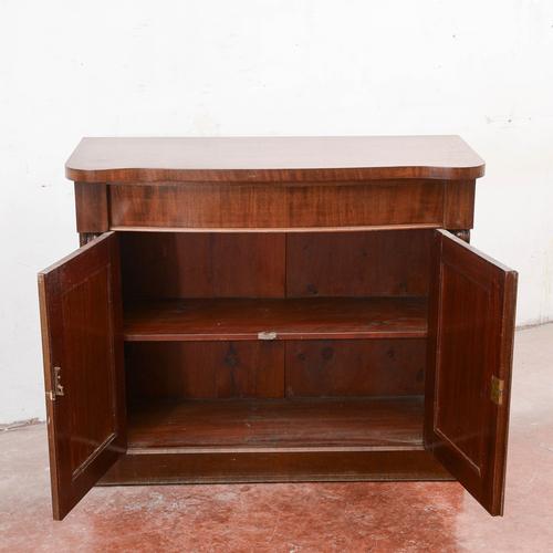 This vintage louis philippe style sideboard is a classic example of 19th-century furniture. The piece is distinguished by...