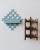 Vintage Sawtooth Edge Tiered Corner Shelf, Circa 1950s-60s For Sale - Image 4 of 14