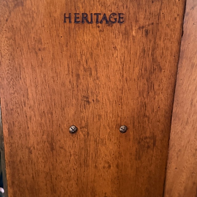 Heritage Vintage Hexagonal Campaign Cabinet For Sale - Image 4 of 5