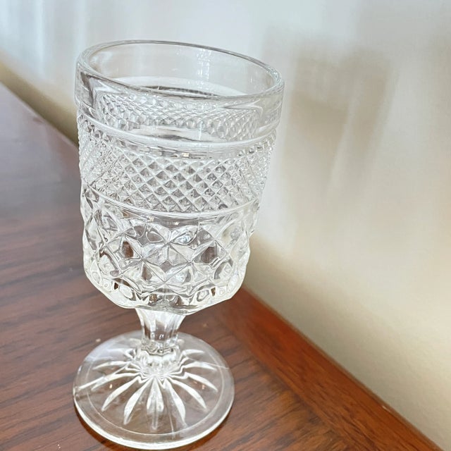 Vintage Wexford Claret Wine Glasses Set of 4 Chairish