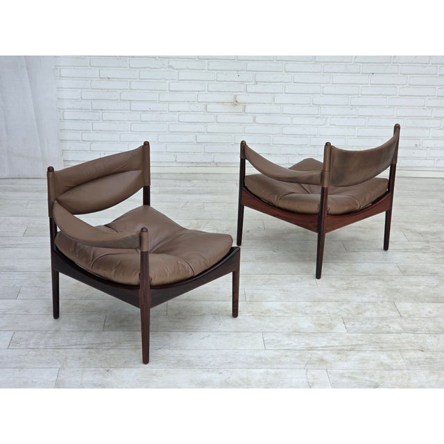 Mid-Century Modern Danish Modus Modular Sofa by Kristian Vedel for Søren Wiladsen, 1974, Set of 3 For Sale - Image 3 of 18