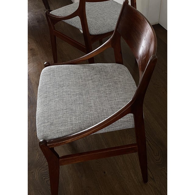 Dining Room Chairs by H. Vestervig Eriksen Tromborg, Denmark, Set of 4 For Sale - Image 11 of 18