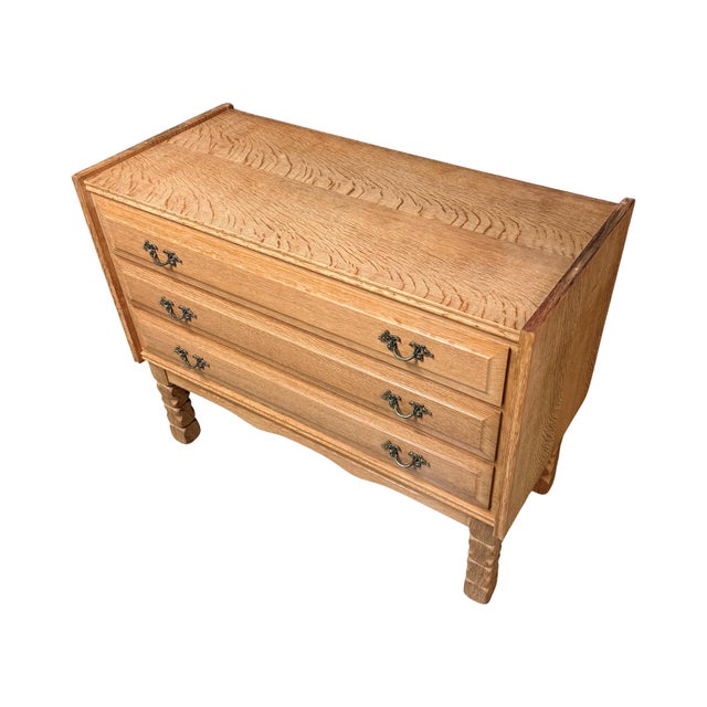 Henning Kjaernulf Henning Kjærnulf, Occasional Chest, Oak, Denmark, 1960s, Attributed For Sale - Image 4 of 7