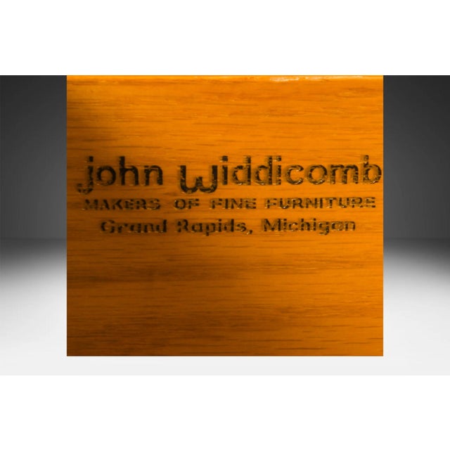 Brown Mid Century Dale Ford John Widdicomb Triple Dresser For Sale - Image 8 of 13