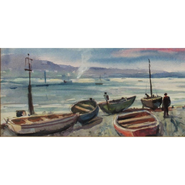 William Lyons Wilson, Coastal Scene in Tobermory, Mull, Scottland