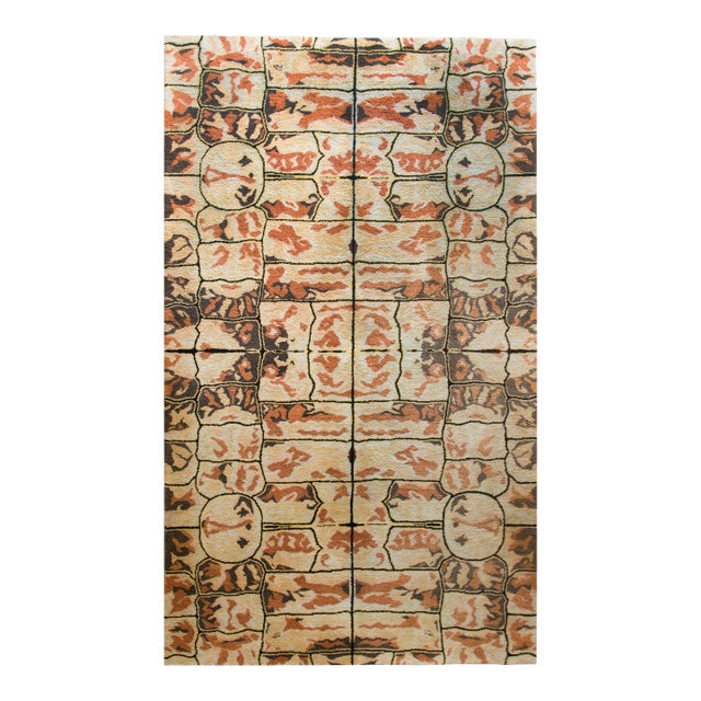 Rare Vintage Ecuadorian Rug For Sale