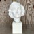 Wood Vintage Boho Plaster Bust of Woman For Sale - Image 7 of 9
