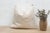 White White Patina Silk Rug Pillow For Sale - Image 8 of 8