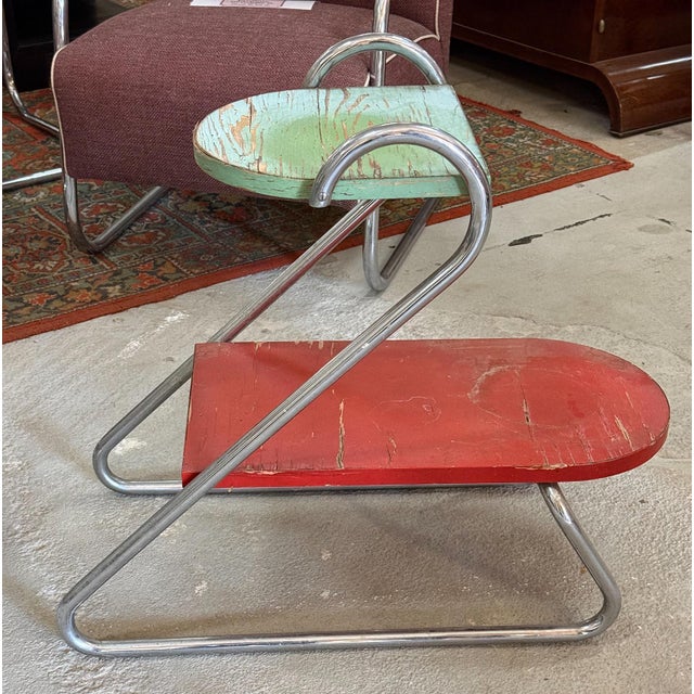 Functionalist Model 5431 Plant Stand from Mücke Melder, 1930s For Sale - Image 10 of 12