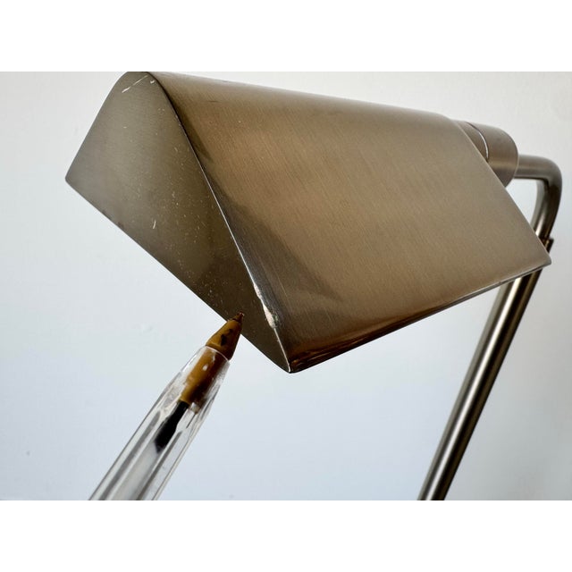 Vintage George Hansen Metalarte - Spain Chrome Floor Lamps – A Pair/ Sold For Sale In Miami - Image 6 of 12