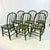 Late 19th C. Antique Americana Farmhouse Boho Chic Chippy Paint Pine Dining Chairs - Set of 6 For Sale - Image 4 of 16