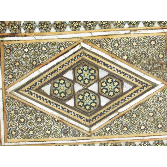 Antique Persian Quajar Inlaid Micro Mosaic Box For Sale - Image 15 of 17
