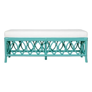 Lillian Bench - Turquoise For Sale