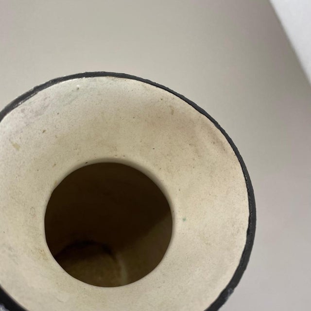 Fat Lava Pottery 575 25 Vase attributed to Bay Ceramics, Germany, 1950s For Sale - Image 14 of 18