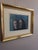 1960s Mid-Century Modern Swedish "Whispers" Vintage Figurative Portrait Mixed Media Painting, Framed For Sale - Image 5 of 13
