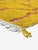 Contemporary Handmade Textured Mustard Rug - 9 X 6.2 Ft For Sale - Image 3 of 8