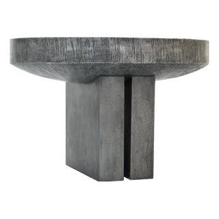 Vintage Handmade Console Table in Etched Steel by Roger Bonduel, Belgium, 1960s For Sale