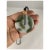 Gemstone Late 20th Century Large Jade Donut Pendant For Sale - Image 7 of 8