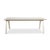 White White Wood Dining Table from Arco For Sale - Image 8 of 10