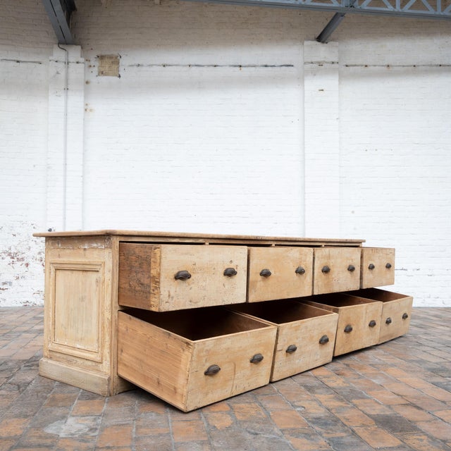 Large Haberdashery Sideboard with Drawers, 1900 For Sale - Image 4 of 11