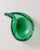 Green Murano Bullicante Shell Bowl For Sale - Image 4 of 16