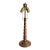 Antique Carved Wood Barley Twist Lamp For Sale