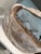 Vintage Hand Carved Wood Swan Basket Whitewashed Coastal Centerpiece For Sale In Miami - Image 6 of 8