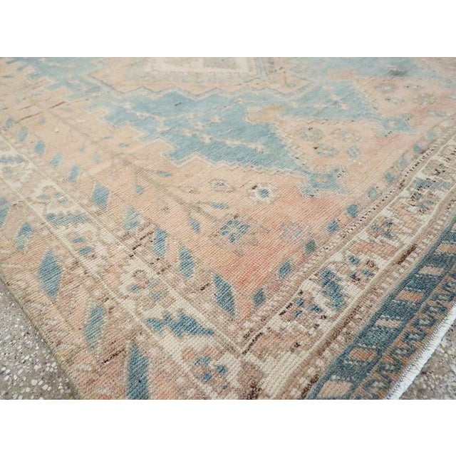 Galerie Shabab Collection Mid-20th Century Persian Afshar Accent Rug For Sale In New York - Image 6 of 7