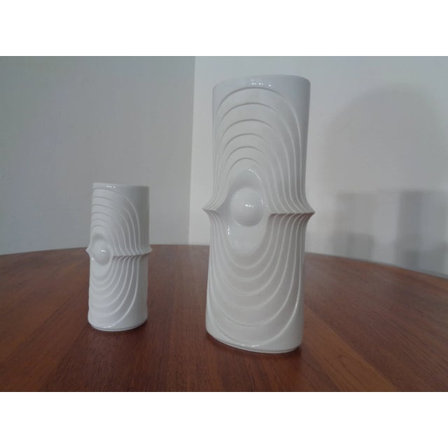 Mid-Century Op Art Vases from Royal KPM, 1960s, Set of 6 For Sale - Image 11 of 18