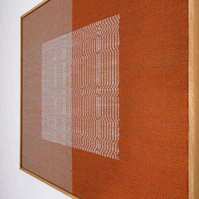 Flag No. 31 Handwoven Tapestry by Susanna Costantini For Sale - Image 4 of 7