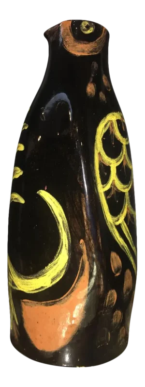 1950s Madoura -pablo Picasso picasso Style Madoura Pottery Owl Vase