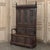 19th Century French Gothic Hall Bench with Trunk is a stately example of the genre which dates back to the middle of the...