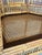Brown A Pair-Restored Thomasville Brighton Pavilion Scorched Bamboo Armchairs For Sale - Image 8 of 12