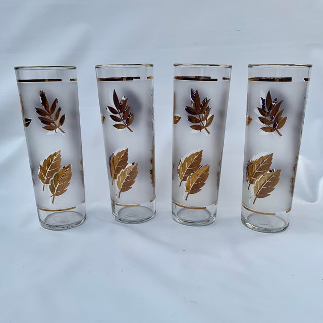 Oneida Golden Hour HiBall Glasses Set Of 4 – Ombre Color Glassware, 16 Oz, Dishwasher Safe