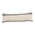 Turkish Hemp Pillow Cushion Natural Beige Black Cushion Cover 14"x45" For Sale