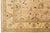 Beige Beige Handmade Modern Oushak Wool Rug With Floral Motif For Sale - Image 8 of 11