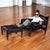 Brazilian Rosewood & Leather Sling Chair and Ottoman by Sergio Rodrigues for Isa For Sale - Image 9 of 18