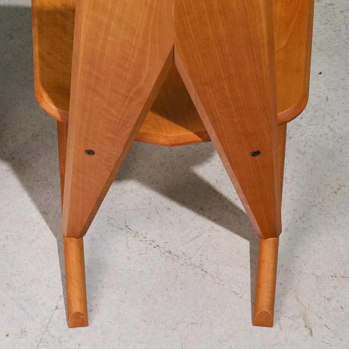 Dining Chairs by Søren Nissen and Ebbe Gehl for Seltz, France, 1980s, Set of 10 For Sale - Image 9 of 12