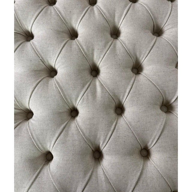 French Louis XV Style Tufted Chaise Lounge For Sale - Image 10 of 18