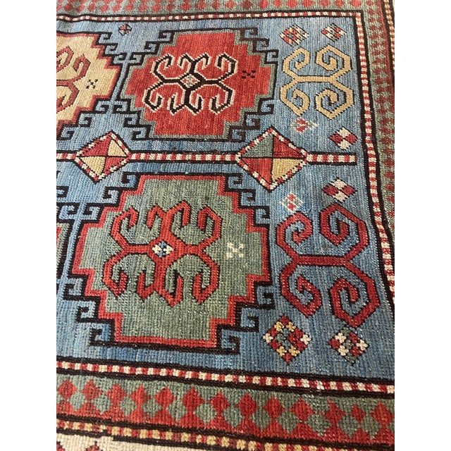 Antique Caucasian Kazak Rug, 5'0" × 9'6" For Sale - Image 4 of 8
