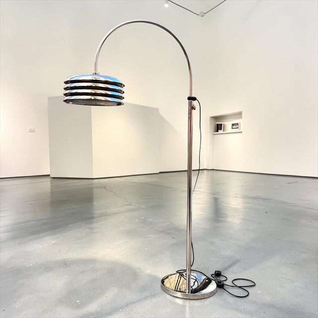 Vintage 70s Design Floor Lamp by Tamas Borsfay for Hungarian Craftsmanship Company, Hungary, 1972 For Sale - Image 9 of 17